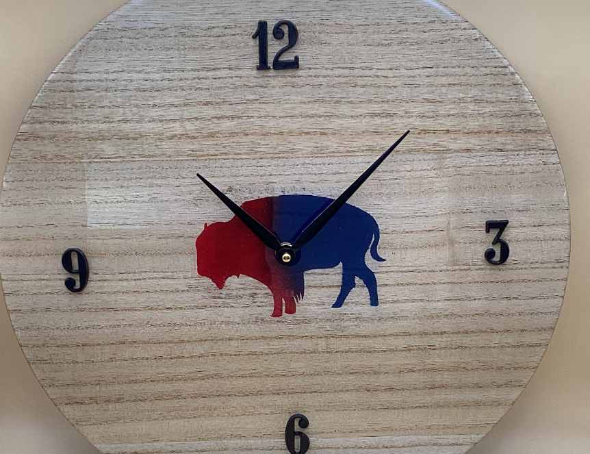 ARTISAN DESIGN CLOCK~BY STARK ART (4 Designs To Choose From)