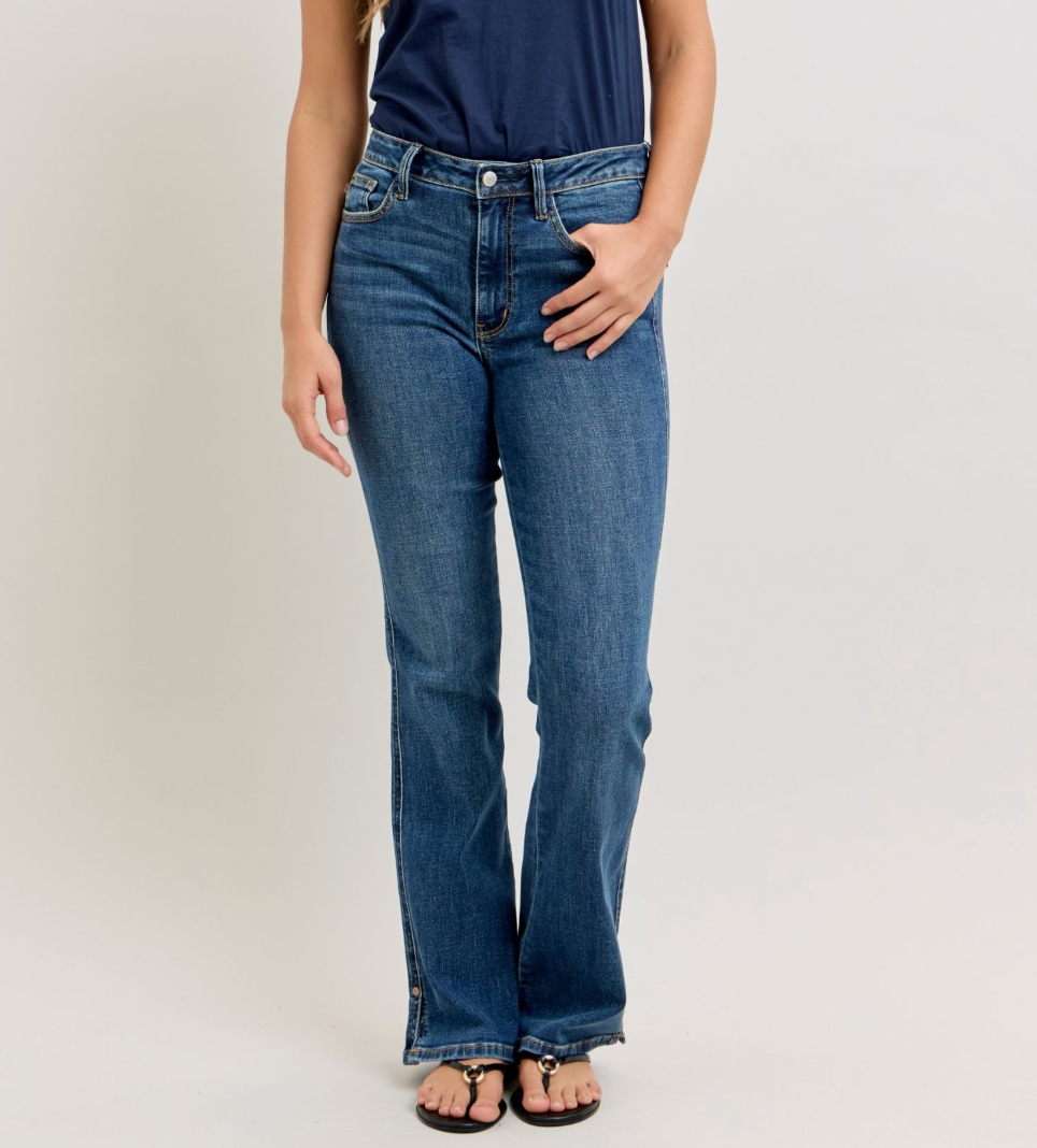 Jean Bootcut Femme Vertigo Taille 28x33 - Dénim, Occasion Très Bon état (petits Pulls)