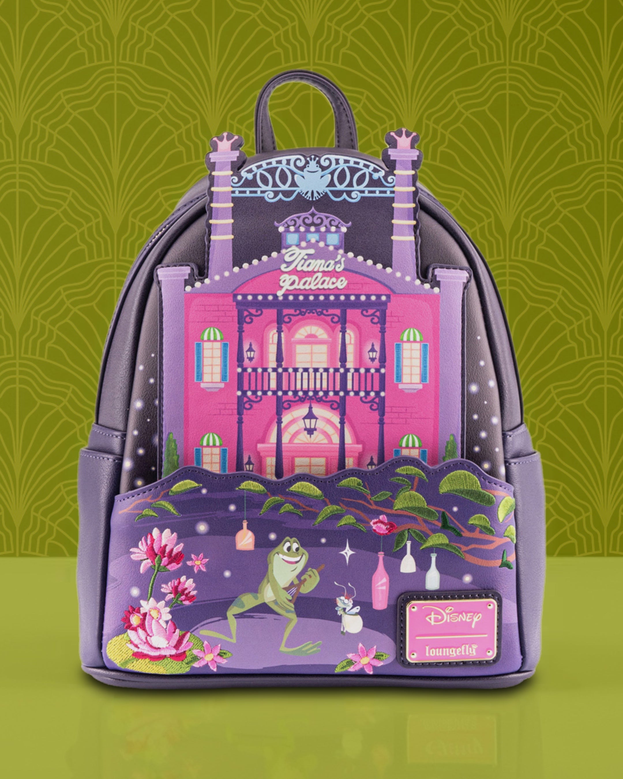Disney Loungefly Tiana\'s Palace Purple Backpack NWT Princess Tianas palace loungefly NWT and | Mercari main image 4