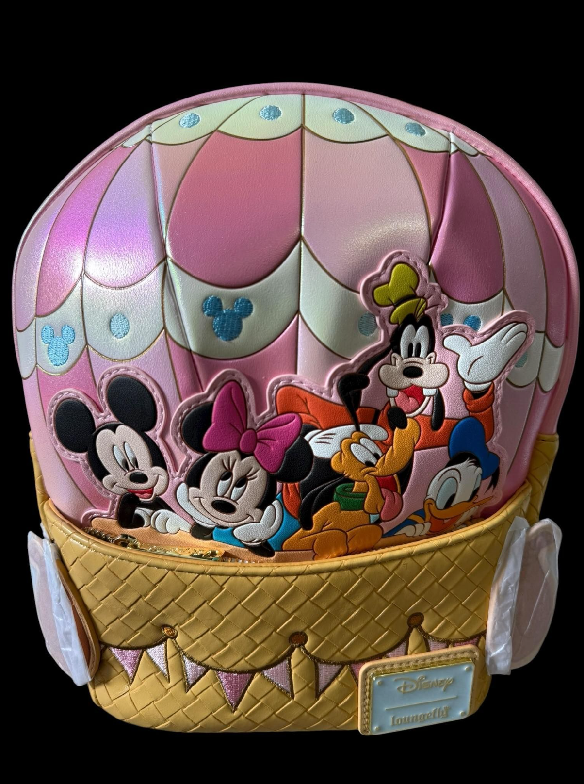 LOUNGEFLY Disney Dumbo 80th Anniversary Train Car Crossbody