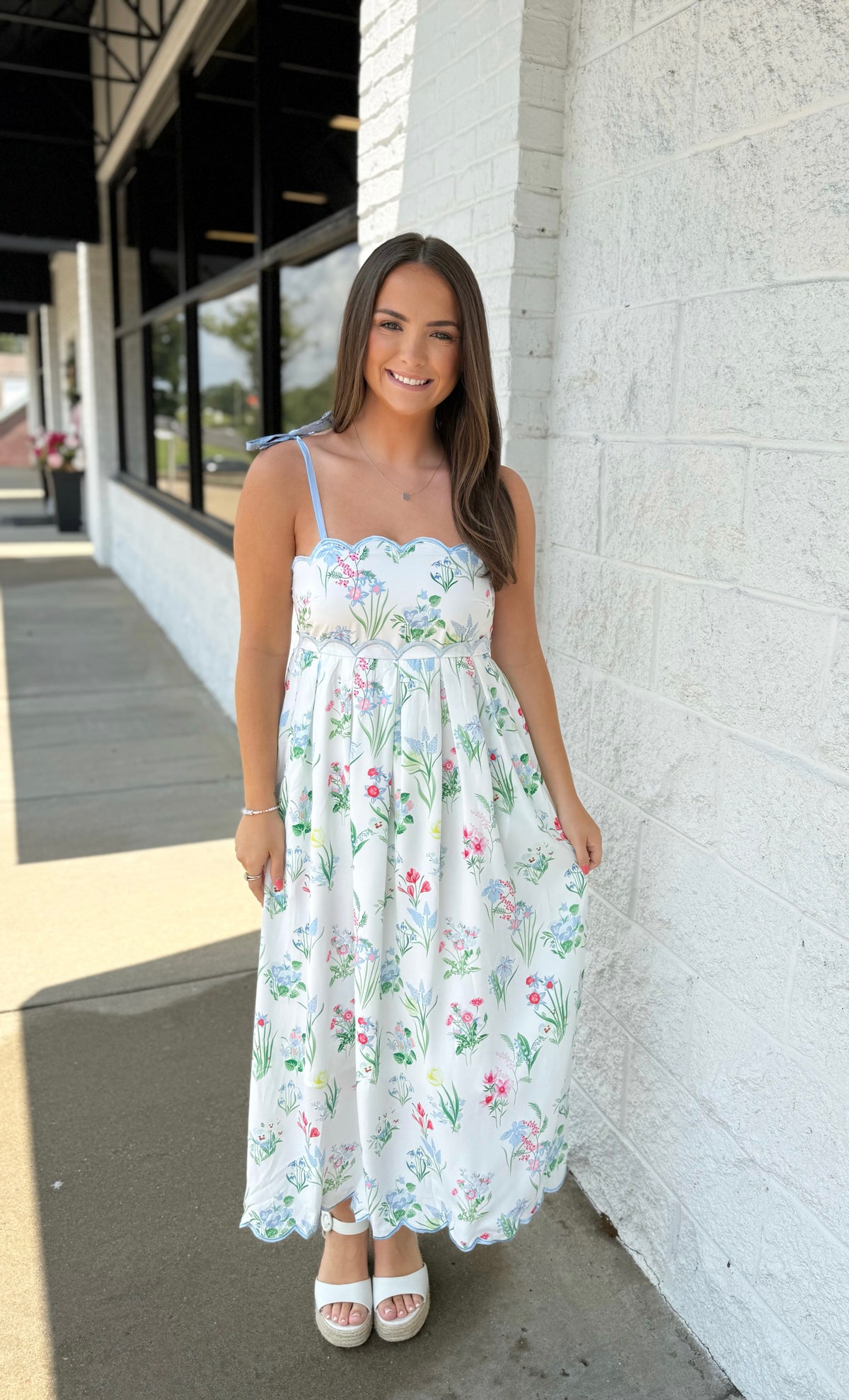 pink coconut boutique dresses Plain To See Midi Dress *Final Sale*