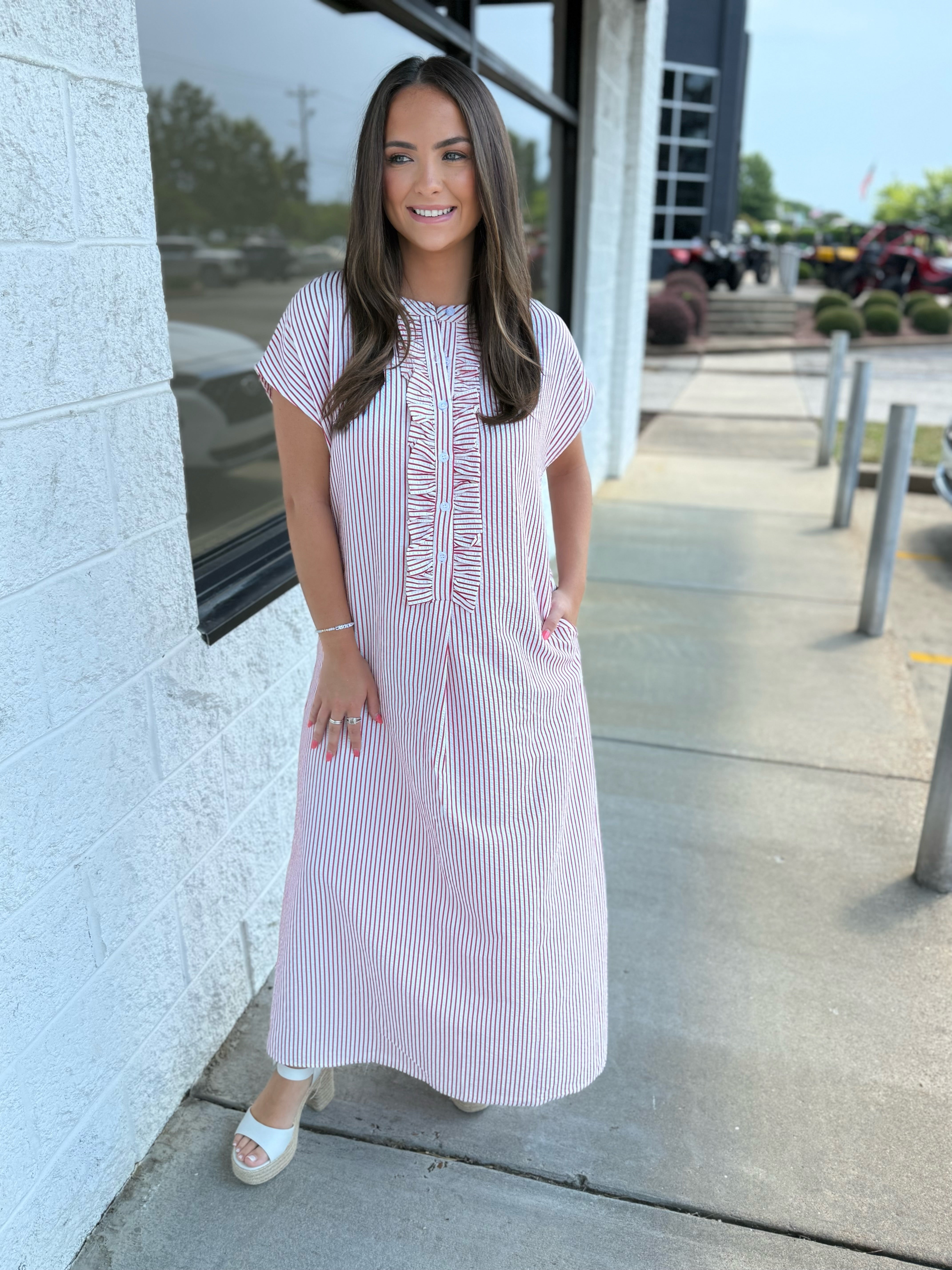 pink coconut boutique dresses Blissful Ways Dress