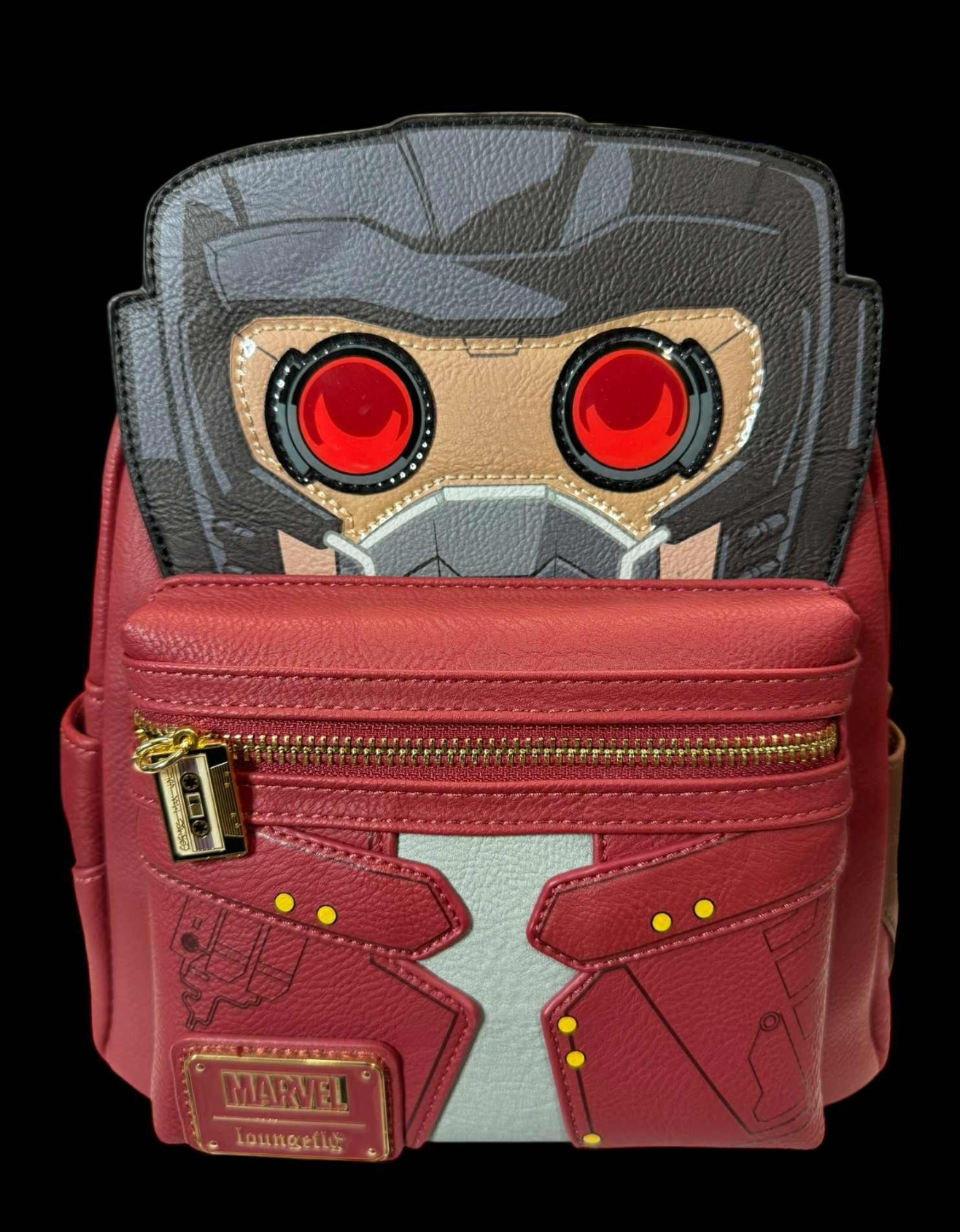 Loungefly Marvel What If Star Lord light up BP - $65 NWT Loungefly Marvel WHAT IF Star Lord T main image 3